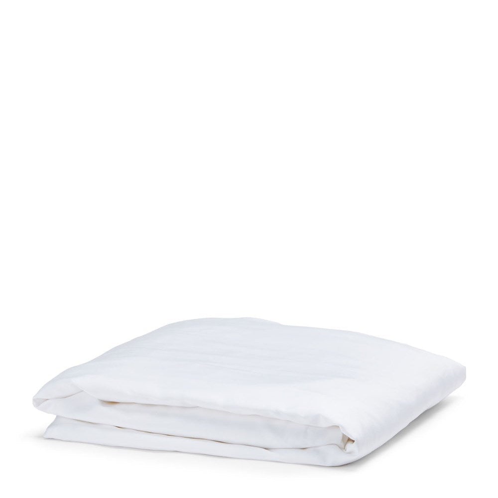 Bamboo Cotton Fitted Sheet - White