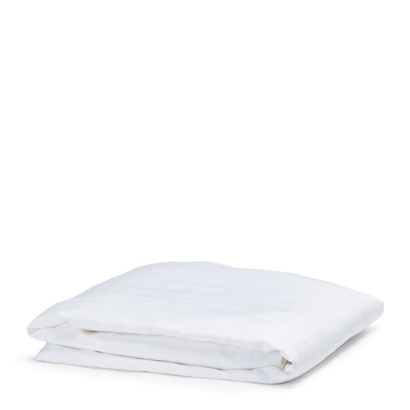 Bamboo Cotton Fitted Sheet - White