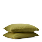 Pure Linen Pillowcase - Foliage