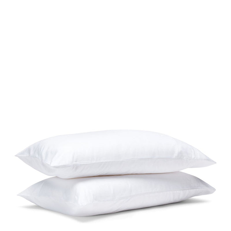 Bamboo Cotton Pillowcase - White