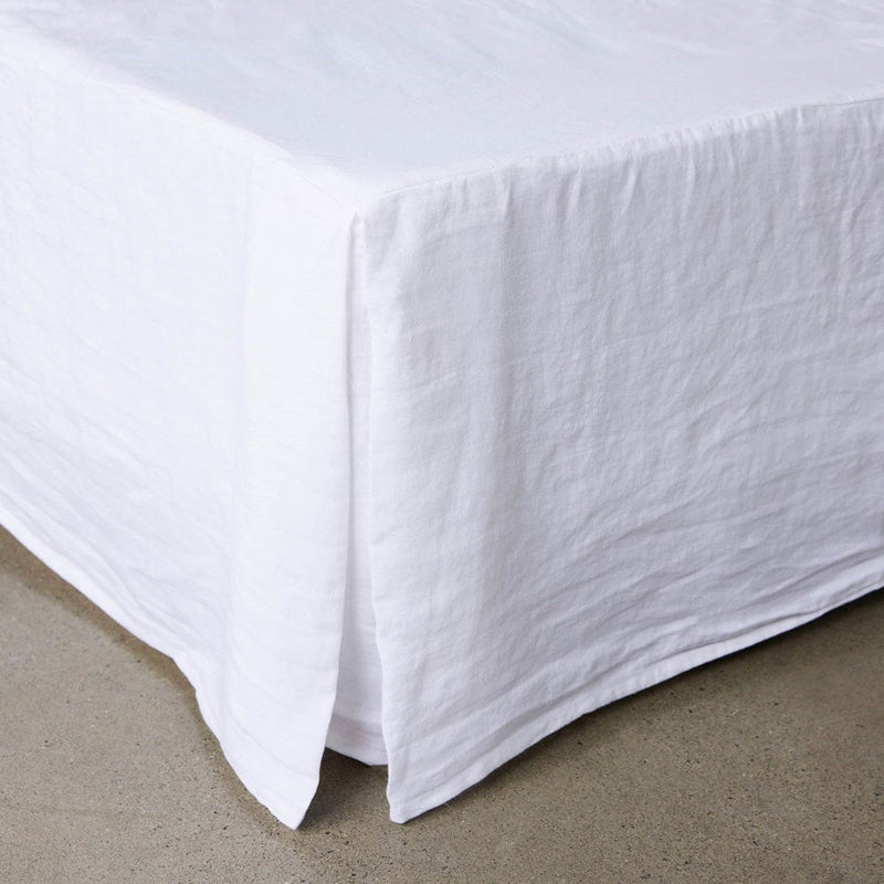 Pure Linen Valance - White