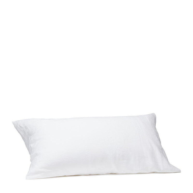 Pure Linen Pillowcase - White