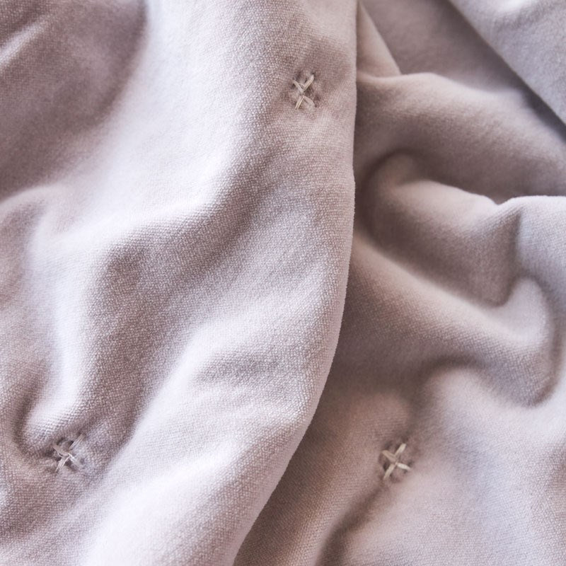 Venus Cotton Velvet Quilted Coverlet