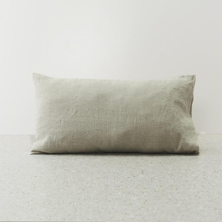 Pure Linen Pillowcase - Natural