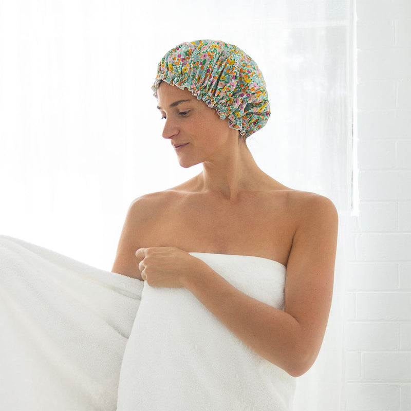 Tonic Shower Cap - Liberty Poppy