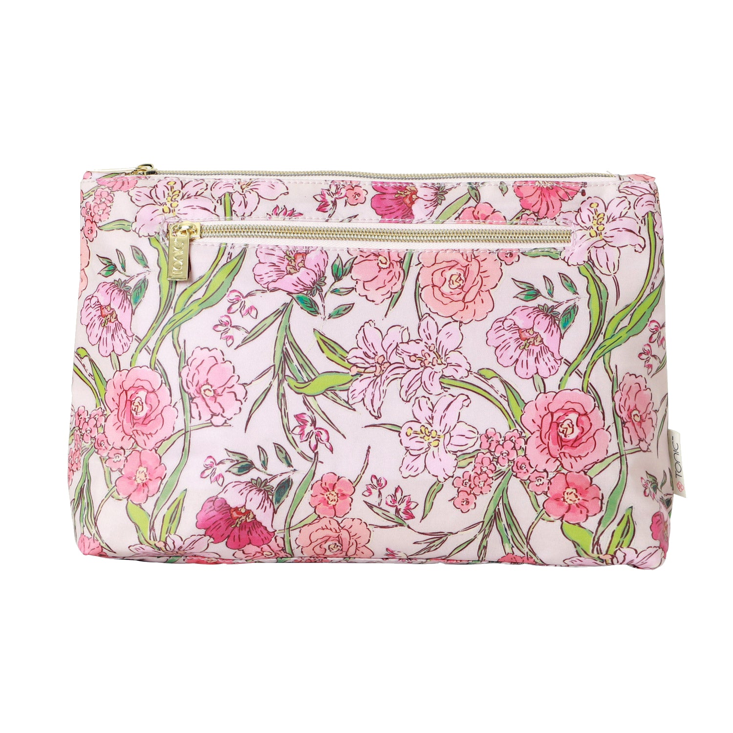 Tonic Large Cosmetic Bag - Fleur Rose