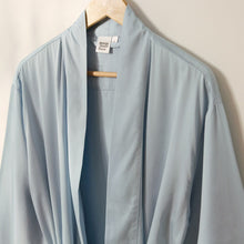 Bamboo Cotton Bathrobe - Sky