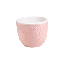 Frankly Cotton Embossed Ceramic Pots