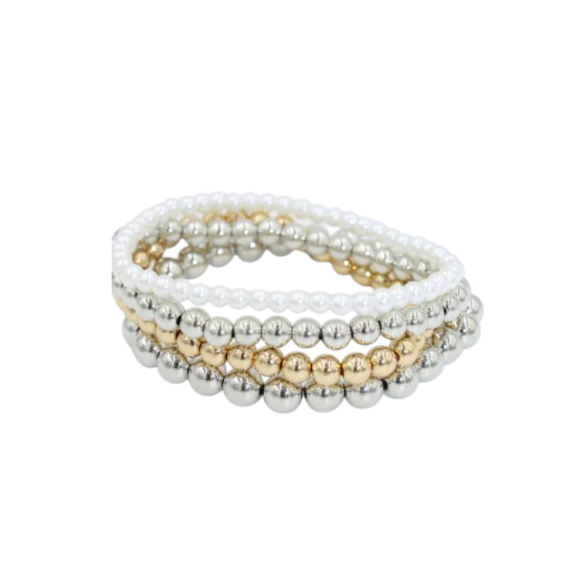 DB031 Beau Shimmery Bracelet set