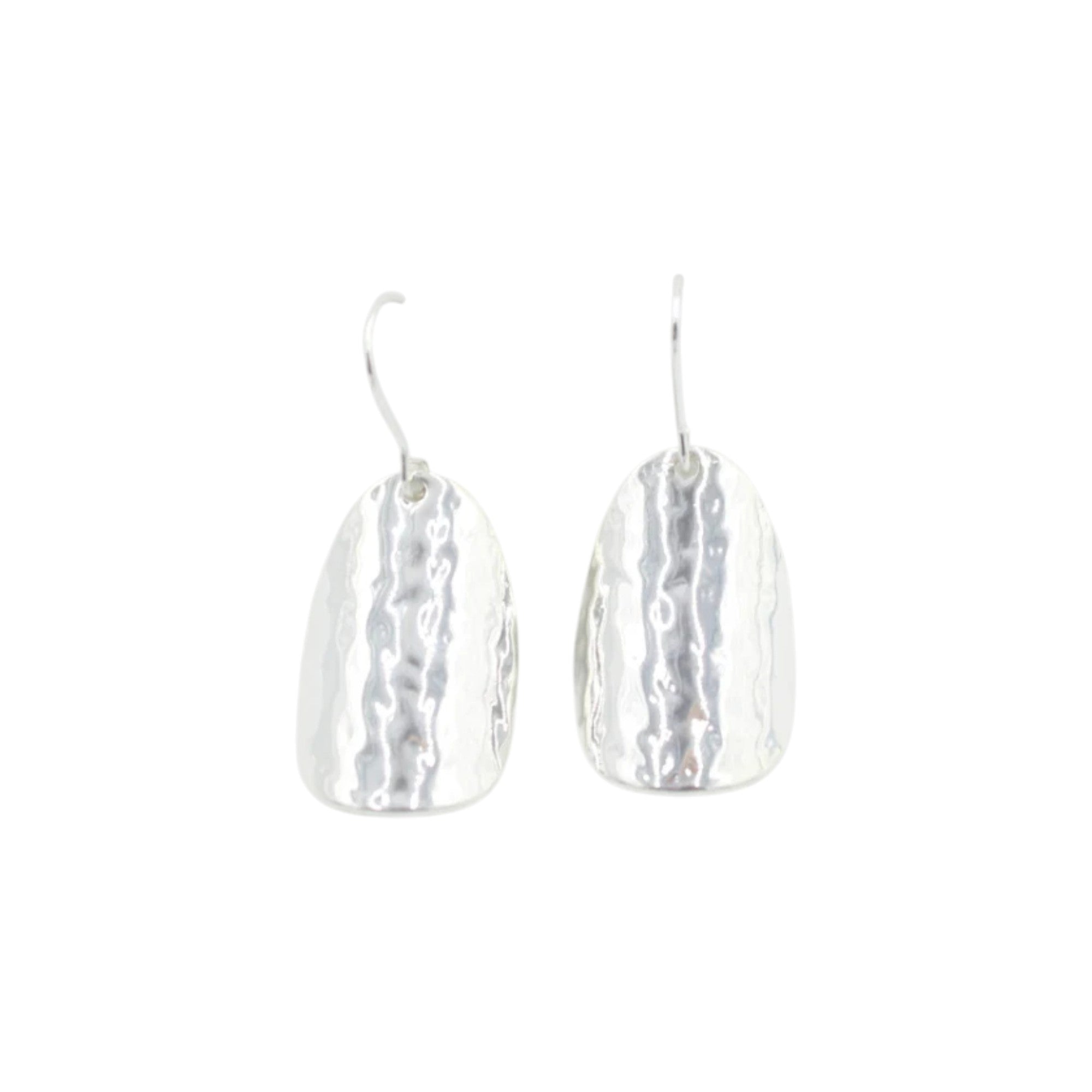 DE003 Ivy Arch Silver Earrings