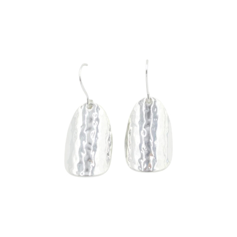 DE003 Ivy Arch Silver Earrings