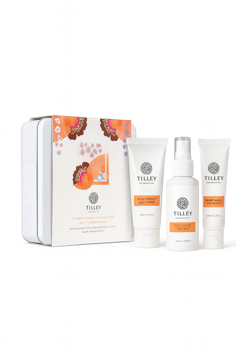 Tilley Desert Flower + Kakadu Plum Pamper Gift Set