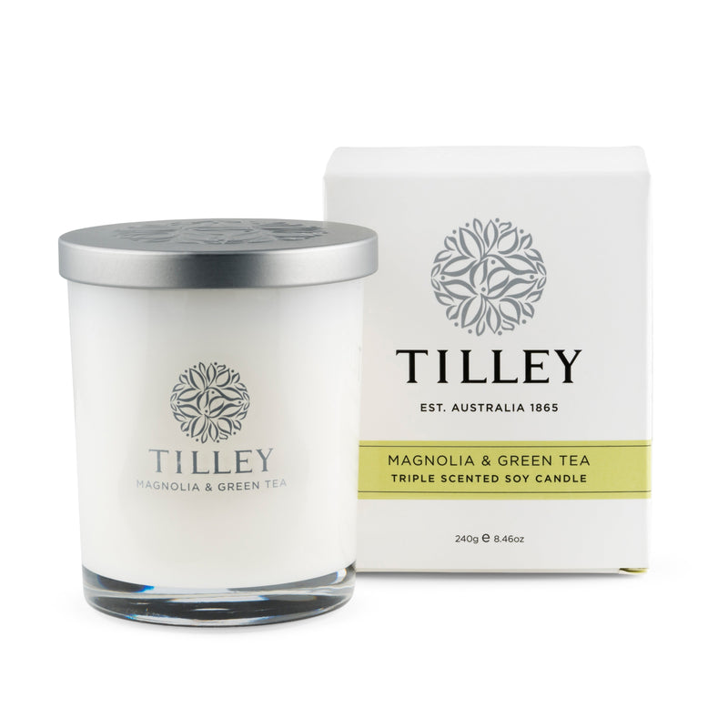 Tilley Soy Candle 240G - Magnolia & Green Tea