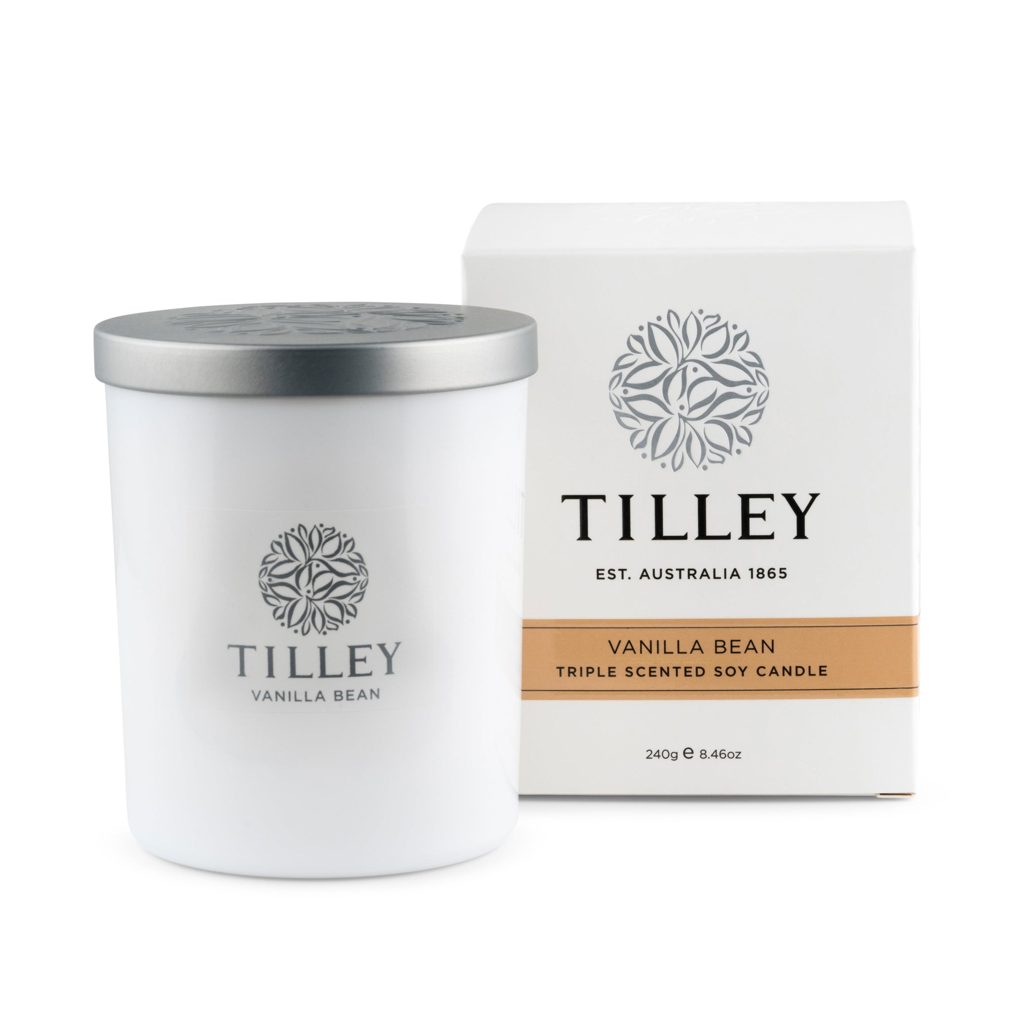 Tilley Soy Candle 240G  - Vanilla Bean
