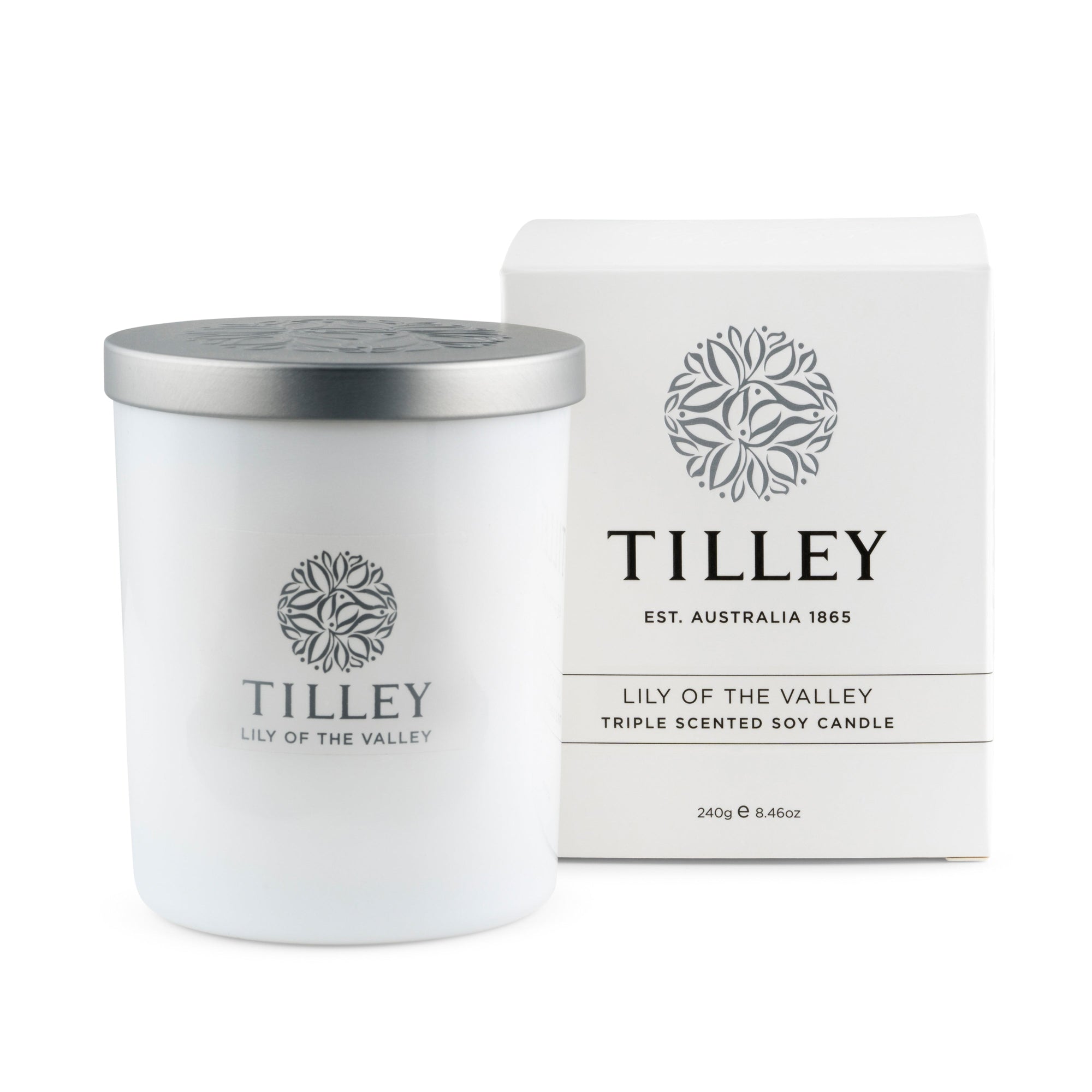 Tilley Soy Candle 240G - Lily Of The Valley