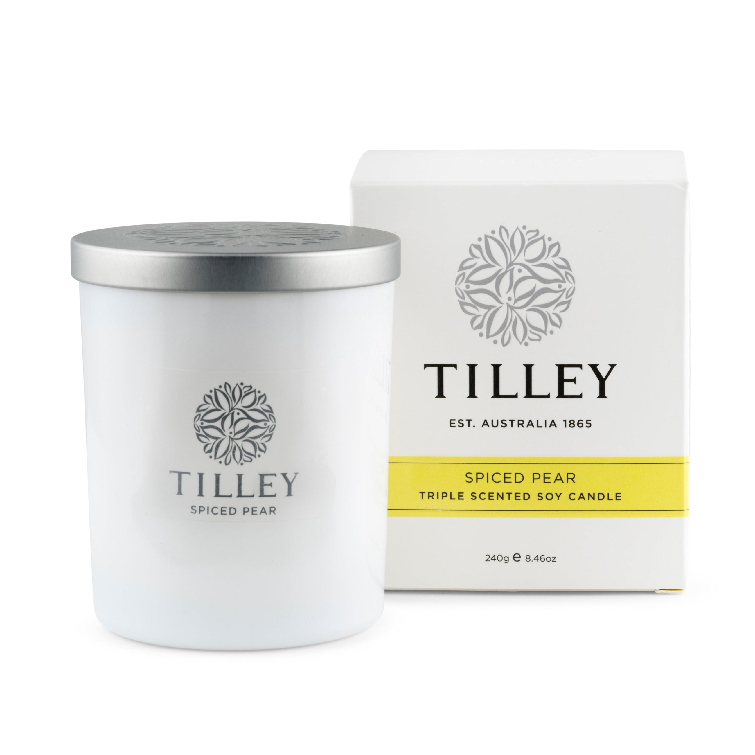 Tilley Soy Candle 240G - Spiced Pear