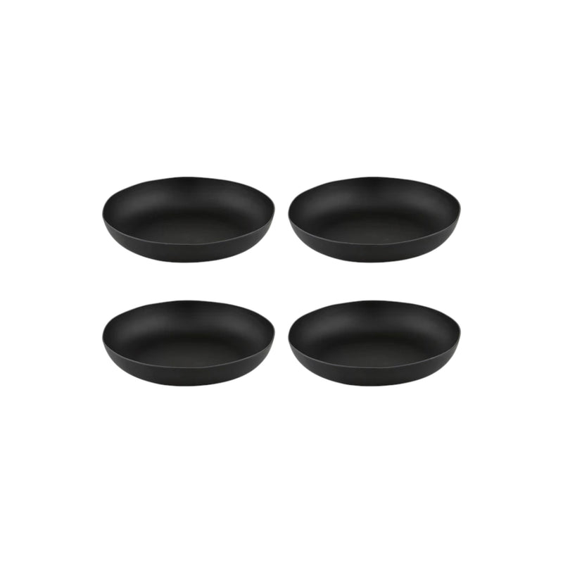 Flinders Large Charcoal 4Pk Bowl