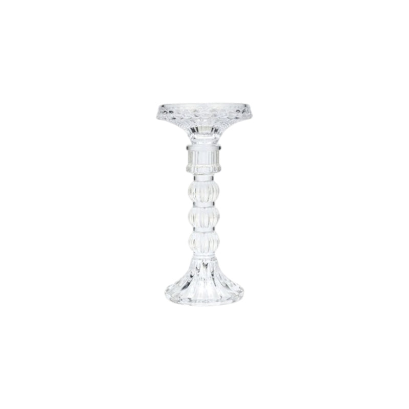 Frankly Cotton Moulded Pillar/Taper Candle Stand 16.5Cm