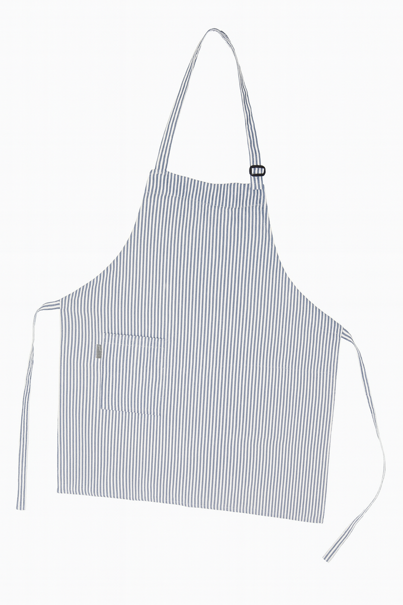 Frankly Cotton Green and White Classic Stripe Apron