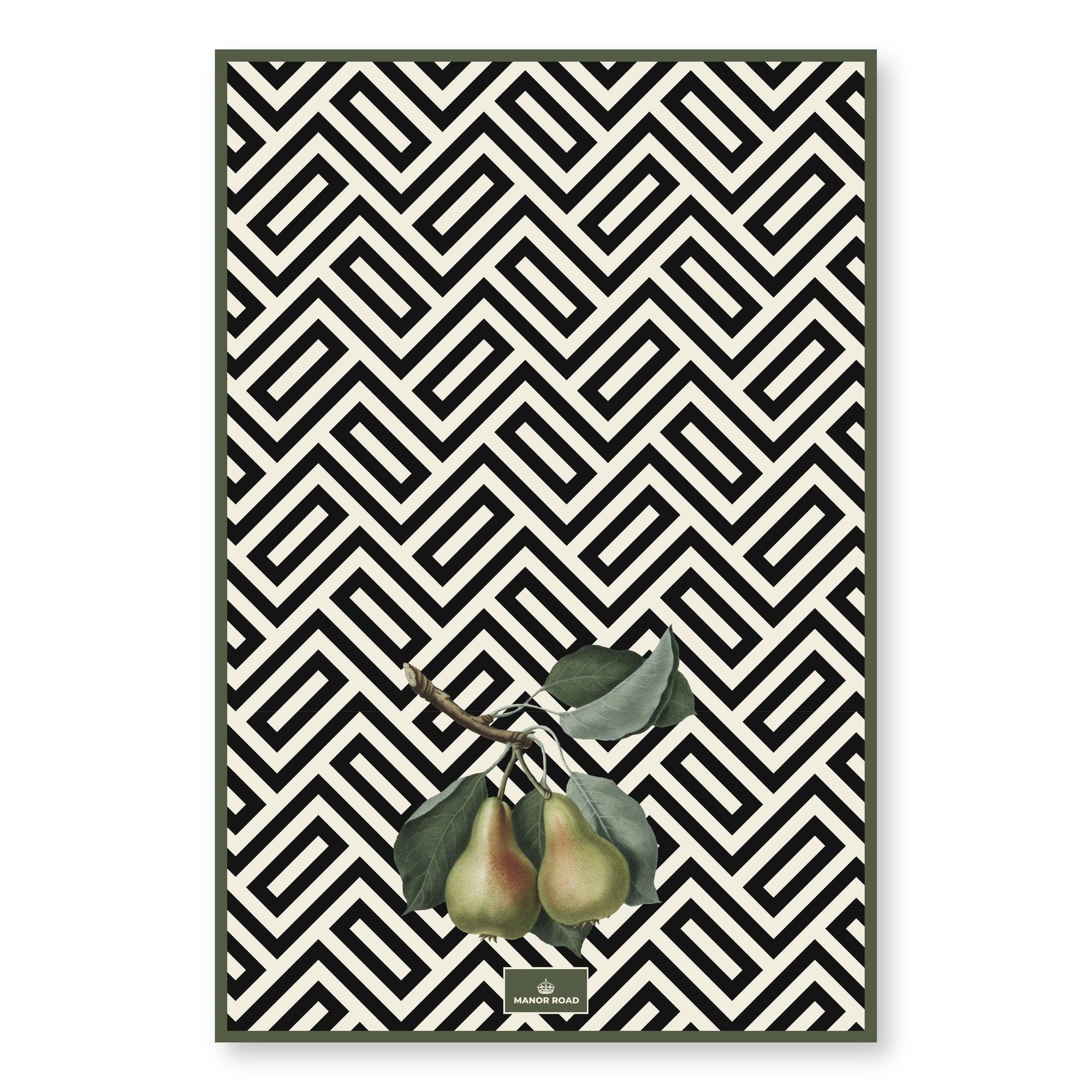 Manor Road Microfibre Tea Towel 50x75cm