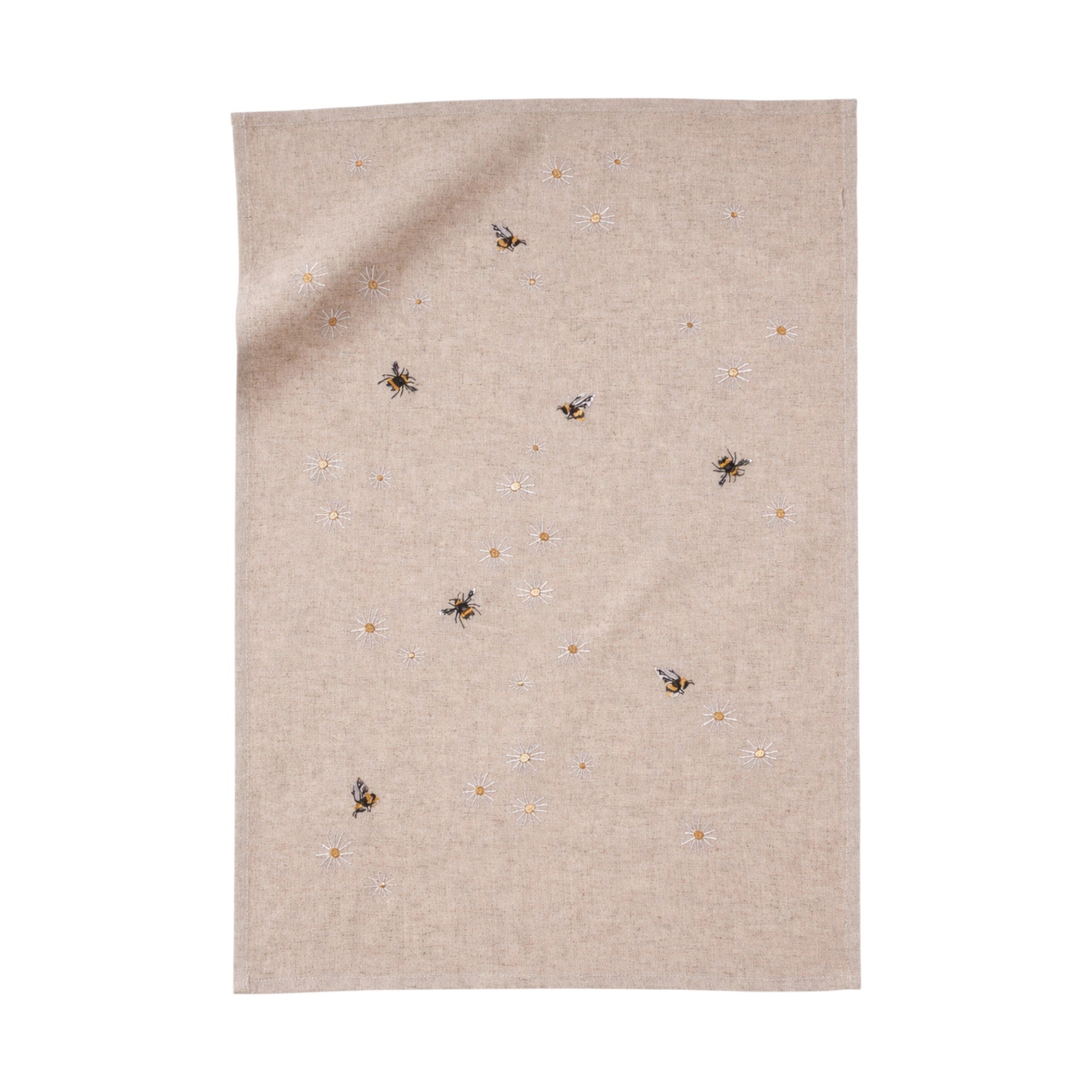 MM Linen Printed European Flax Linen Tea Towel  50x70cm