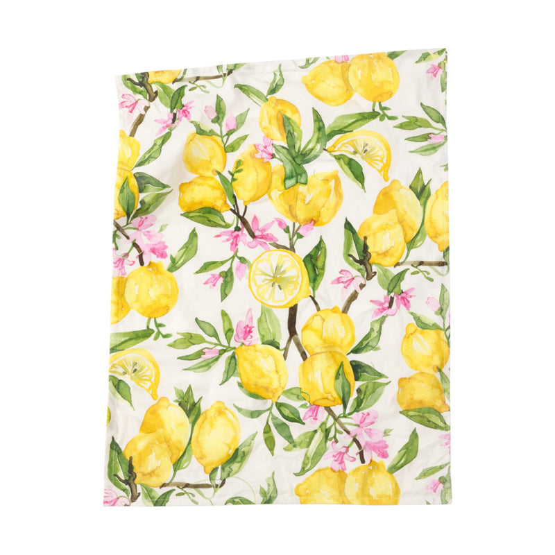 MM Linen Printed European Flax Linen Tea Towel  50x70cm