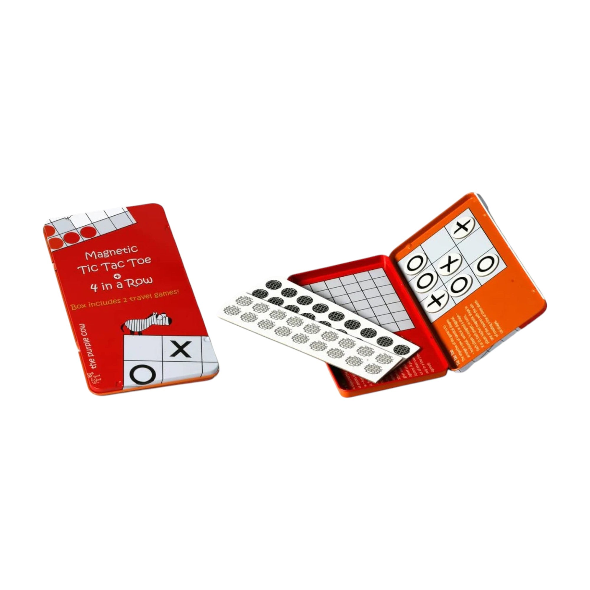 Magnetic Travel Game Tin Tic Tac Toe