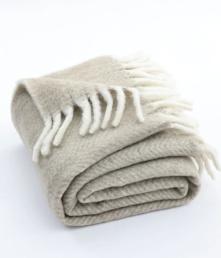 MM Linen NZ Wool Throw Range