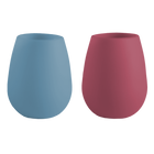 Porter Green Marine + Claret Fegg Silicone Unbreakable Glasses