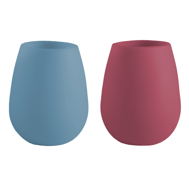 Porter Green Marine + Claret Fegg Silicone Unbreakable Glasses