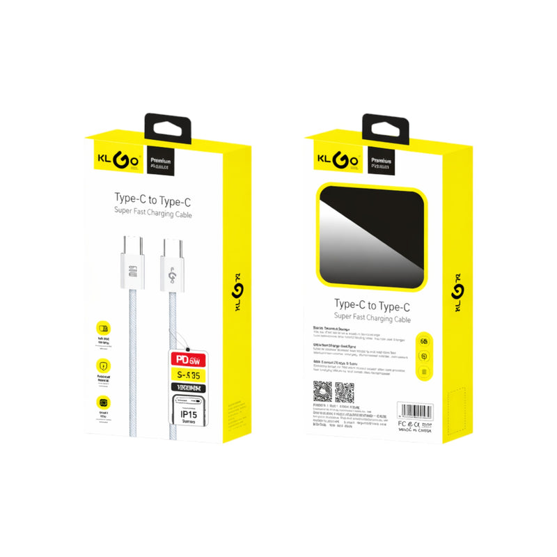 PD 60W Fast Charge Type-C to Type-C Cable