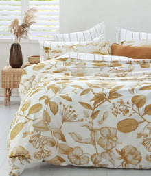 MM Linen Botanical Duvet Set Range