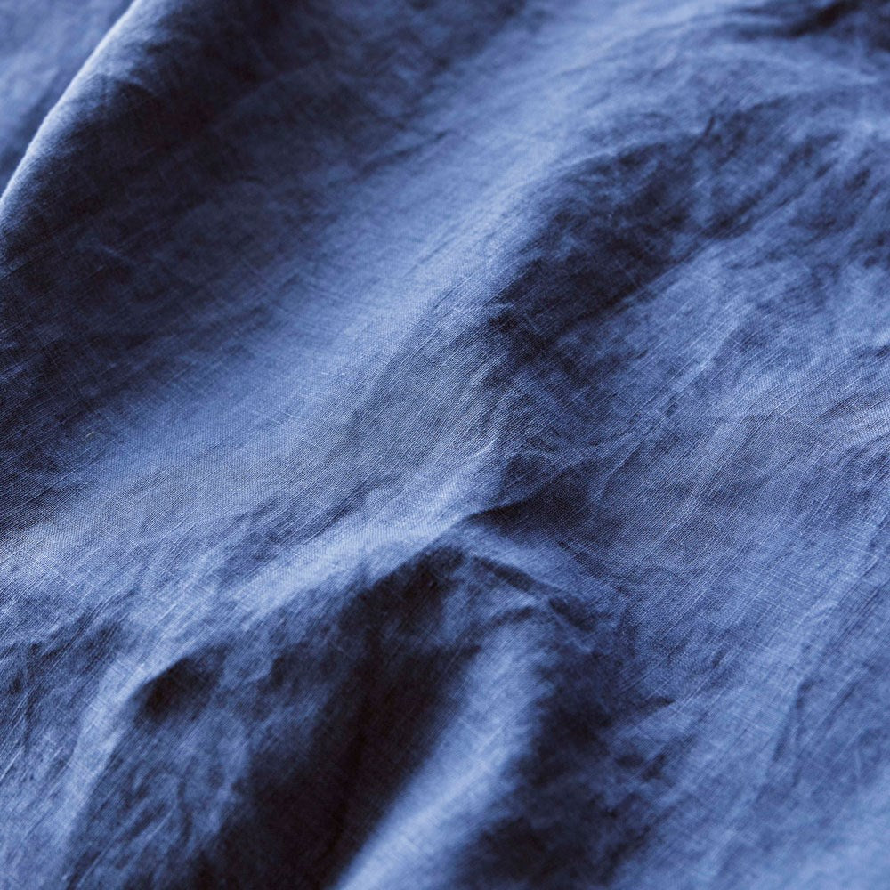 Pure Linen Duvet Cover Set - Cadet