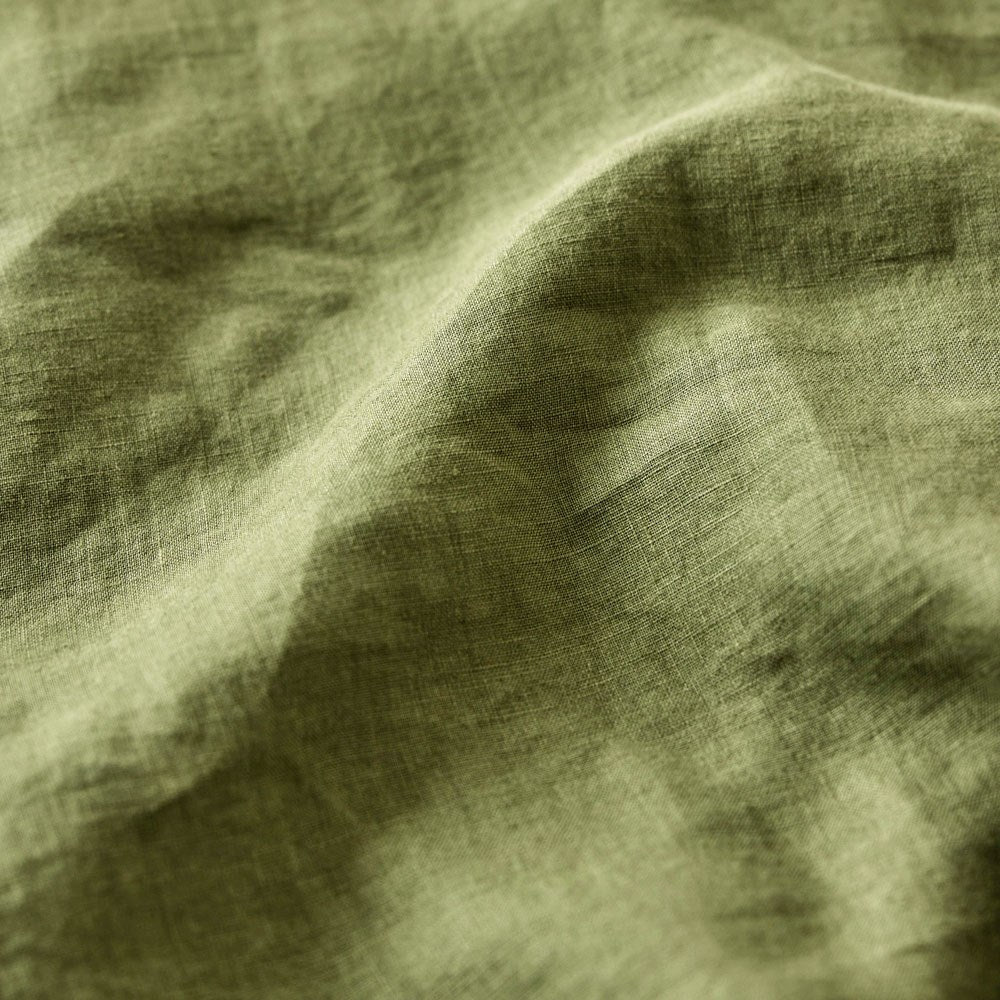 Pure Linen Flat Sheet - Foliage