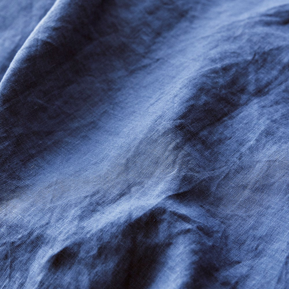 Pure Linen Flat Sheet - Cadet