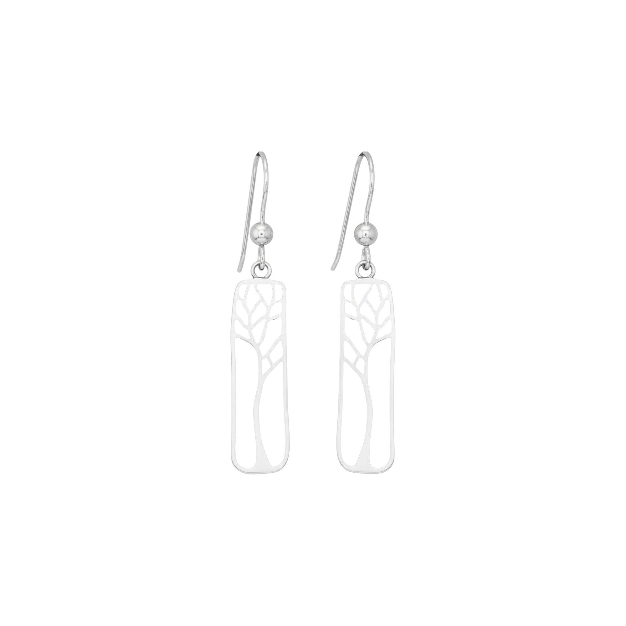 Ss015 Sterling Silver Kowhai Earrings