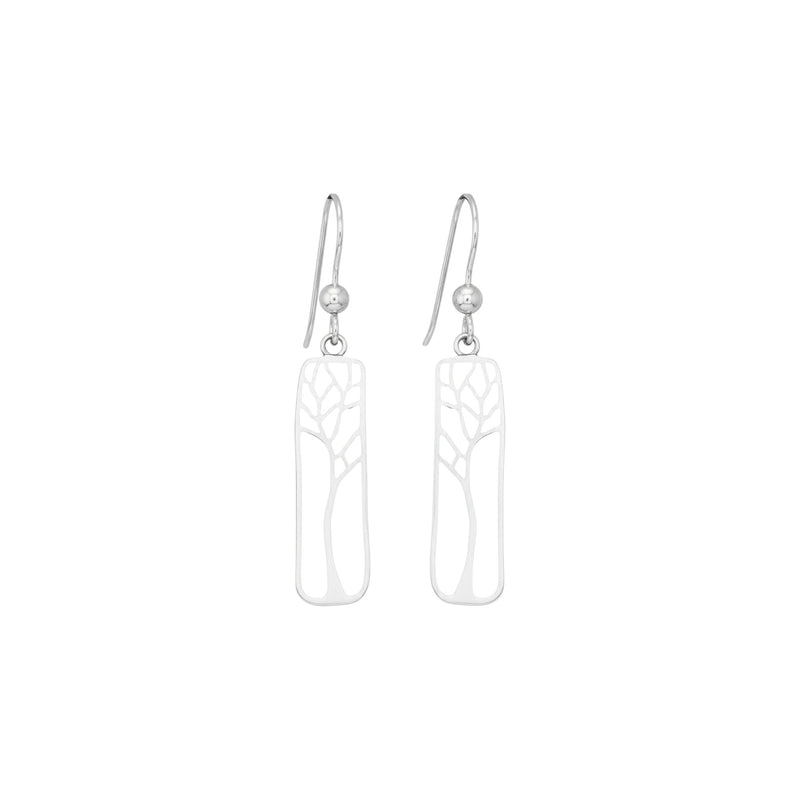 Ss015 Sterling Silver Kowhai Earrings