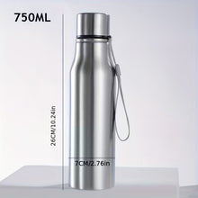 Frankly Cotton Stainless Steel 750ml 7cm x 26cm Drink Bottle