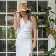 Sundaise Sage Natural Panama With Cream Band & Trim