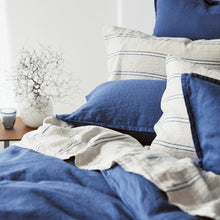 Pure Linen Duvet Cover Set - Cadet