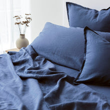 Pure Linen Pillowcase - Cadet