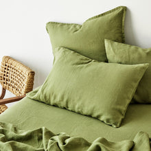 Pure Linen Pillowcase - Foliage