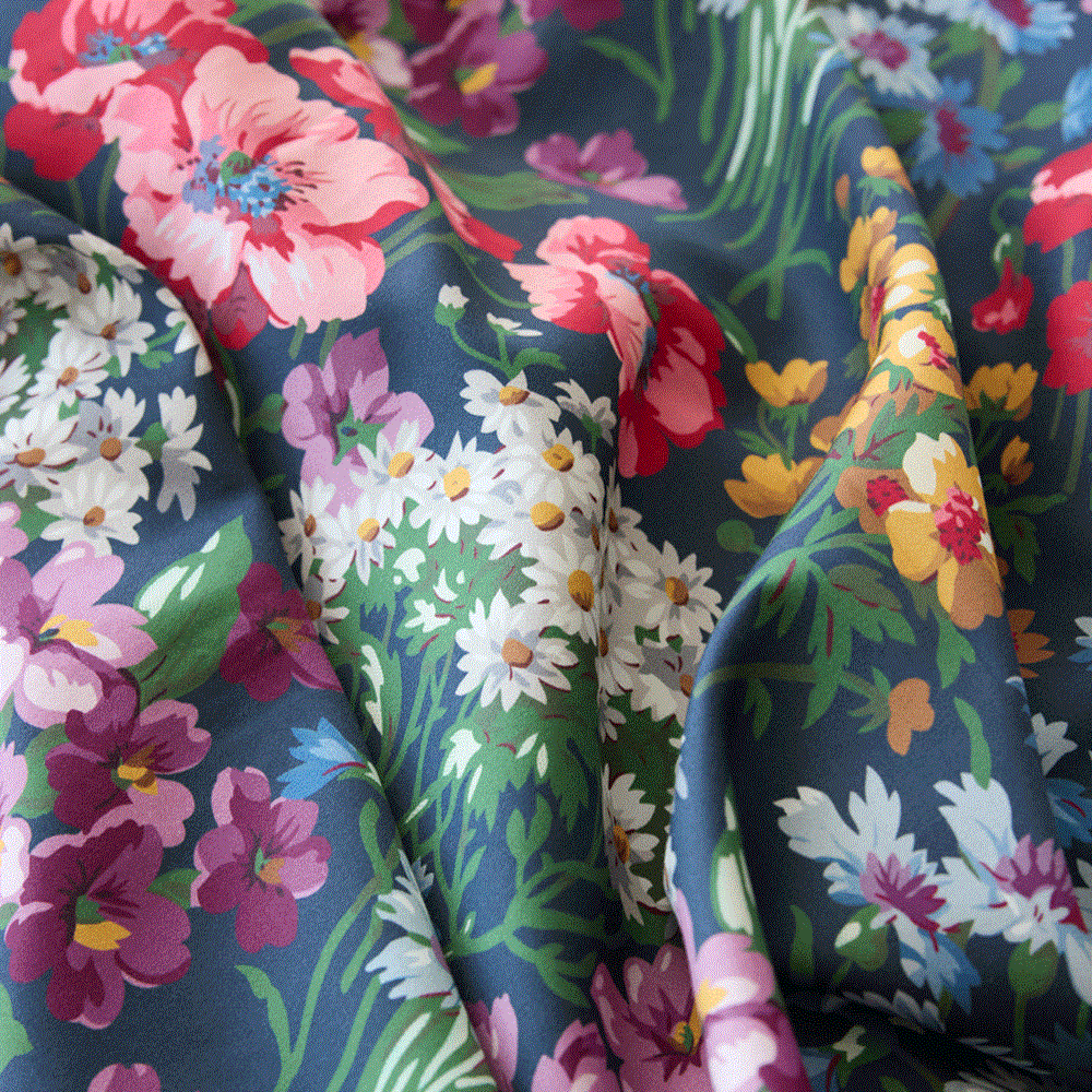 Bamboo Cotton Pillowcase - Elizabeth Black