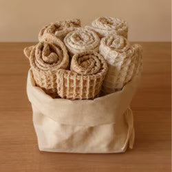 Pique Waffle Hand Towel Set