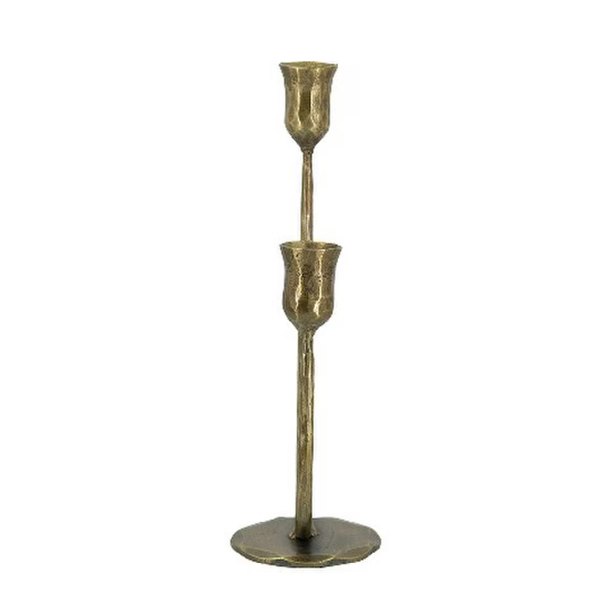Rembrandt Rustic Brass Candle Holder