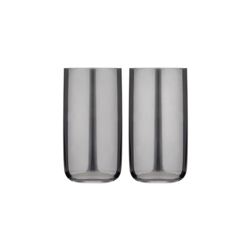 Verity Smoke 2Pk Highball Tumbler