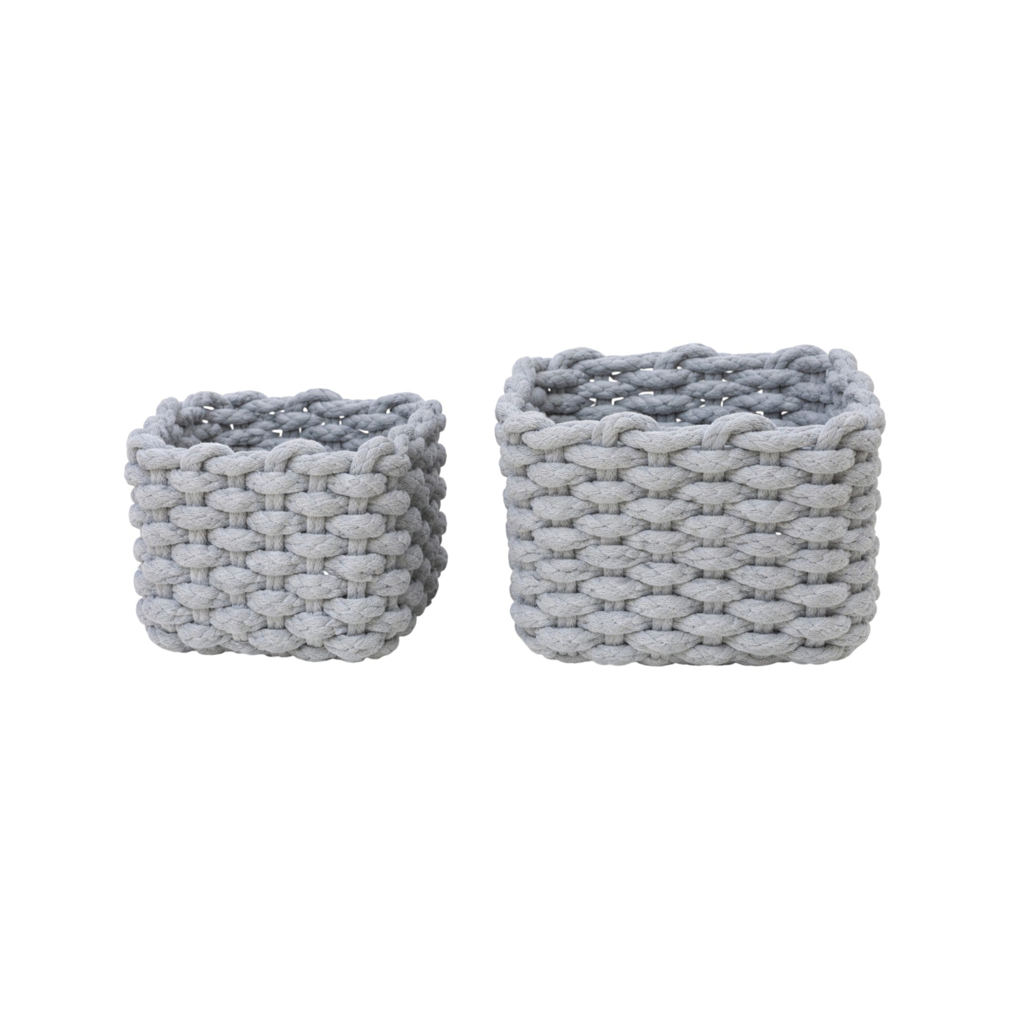 Frankly Cotton Woven Storage Basket