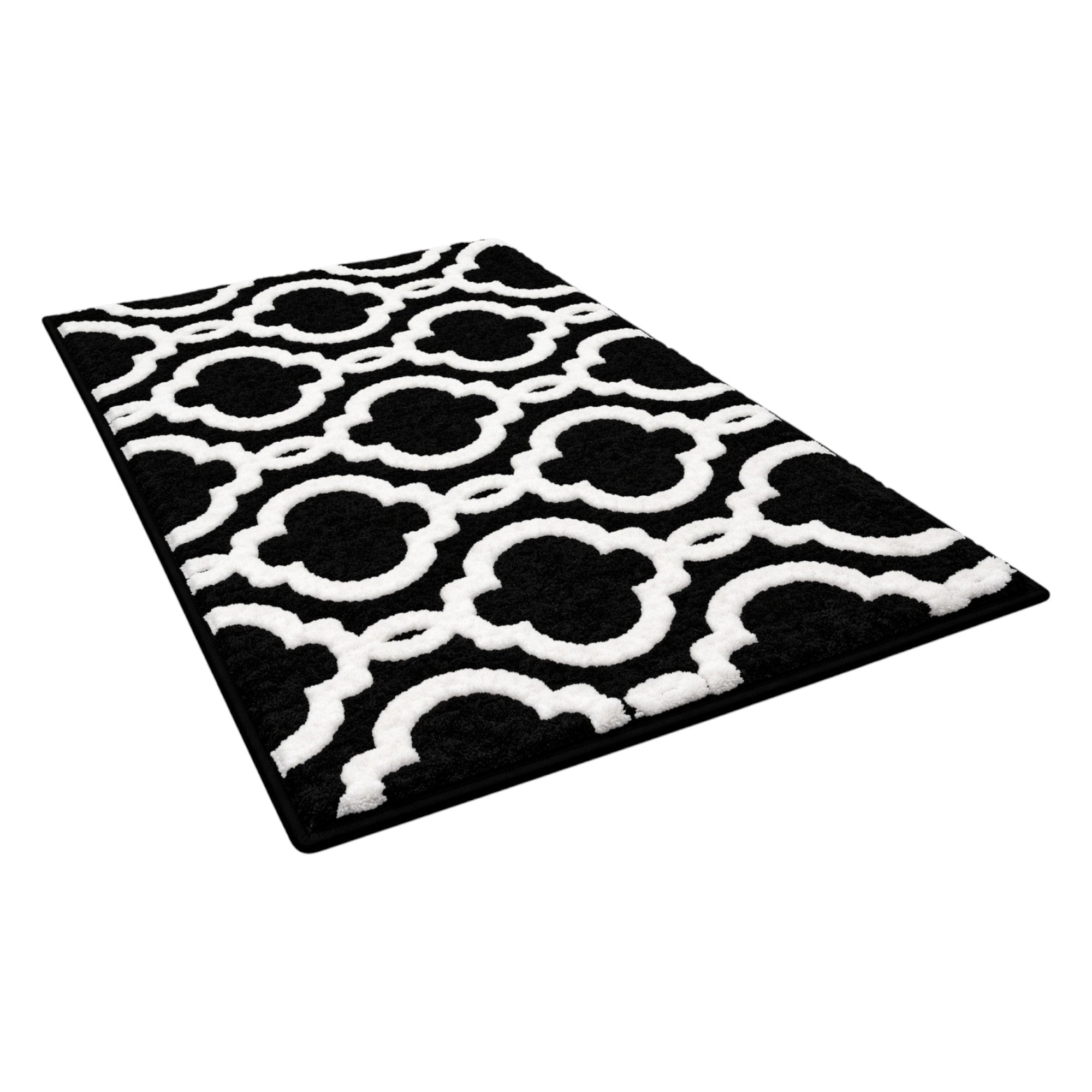 Frankly Cotton Geometric Cotton Bath Mat