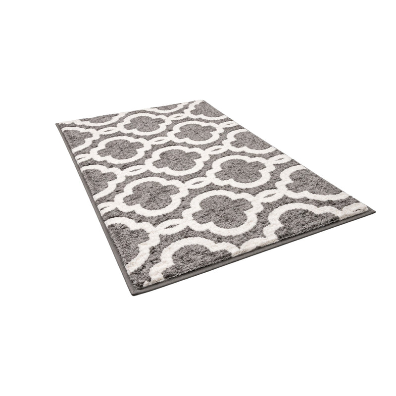 Frankly Cotton Geometric Cotton Bath Mat