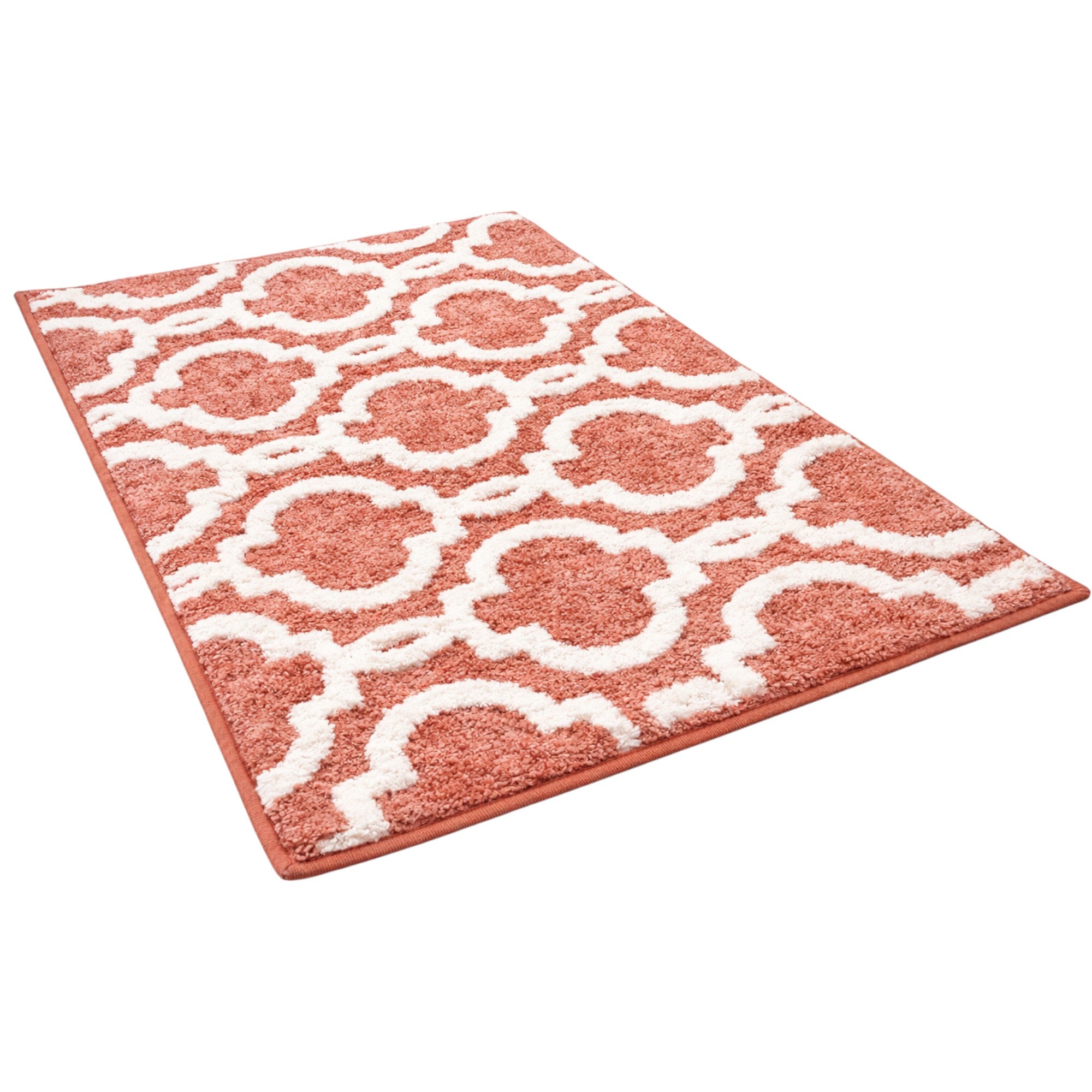 Frankly Cotton Geometric Cotton Bath Mat